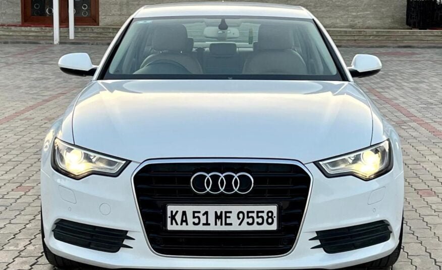 Audi A6 2.0 TDI- White 2nd Owner – 2014