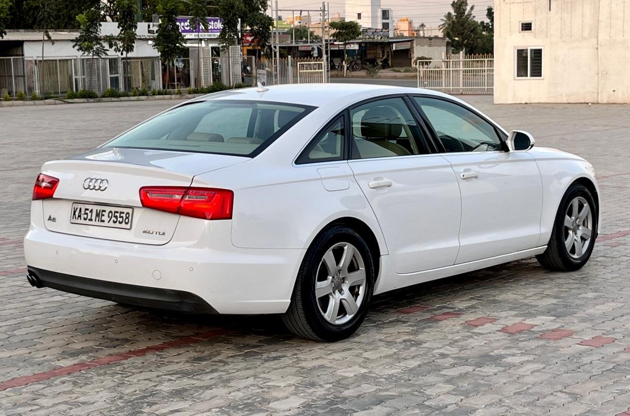 Audi A6 2.0 TDI- White 2nd Owner – 2014