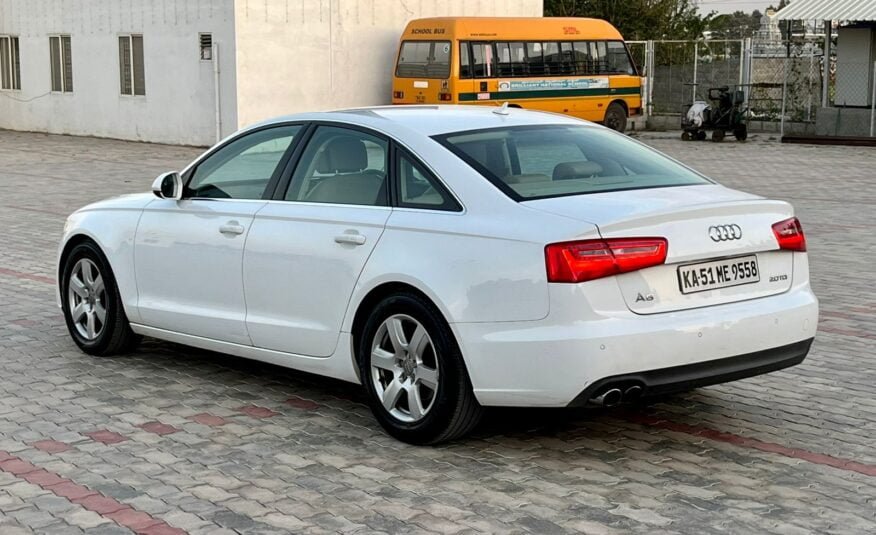 Audi A6 2.0 TDI- White 2nd Owner – 2014