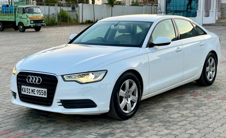 Audi A6 2.0 TDI- White 2nd Owner – 2014