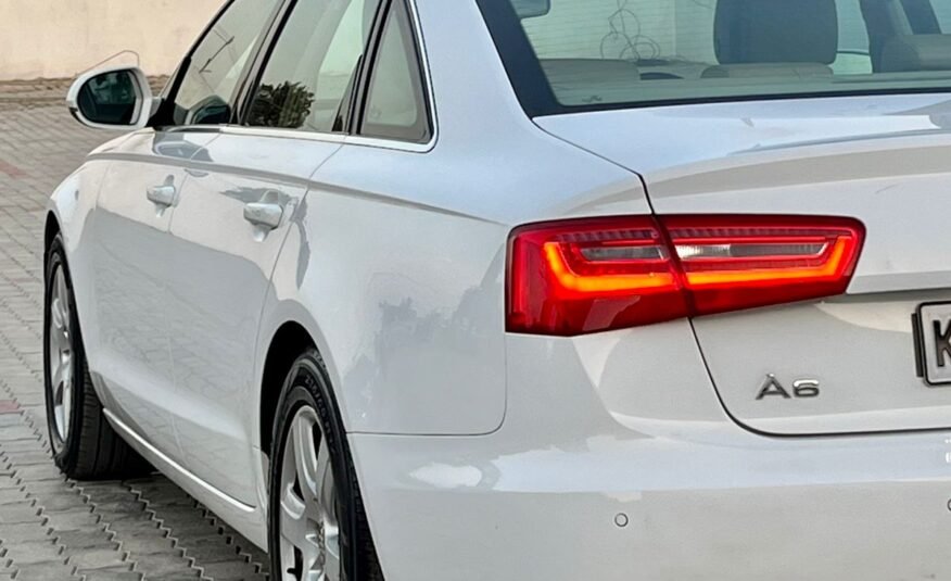 Audi A6 2.0 TDI- White 2nd Owner – 2014