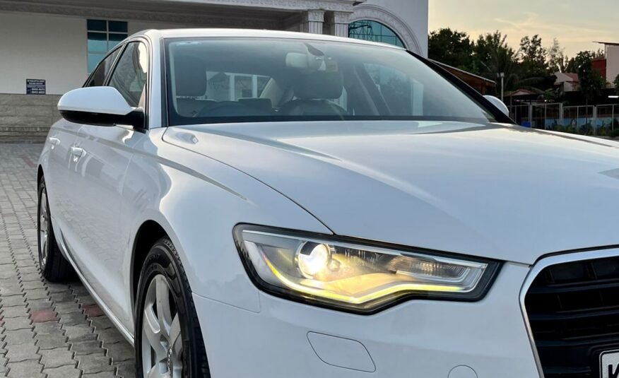 Audi A6 2.0 TDI- White 2nd Owner – 2014