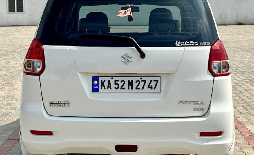 Maruthi Suzuki Ertiga ZDI – White – 2013