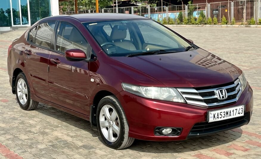 Honda City 1.5 S – Maroon – 2012