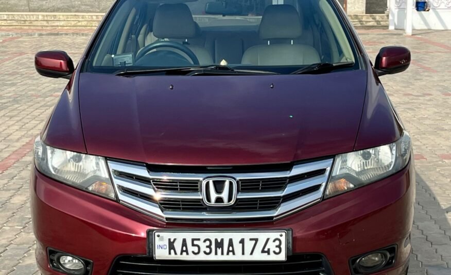 Honda City 1.5 S – Maroon – 2012