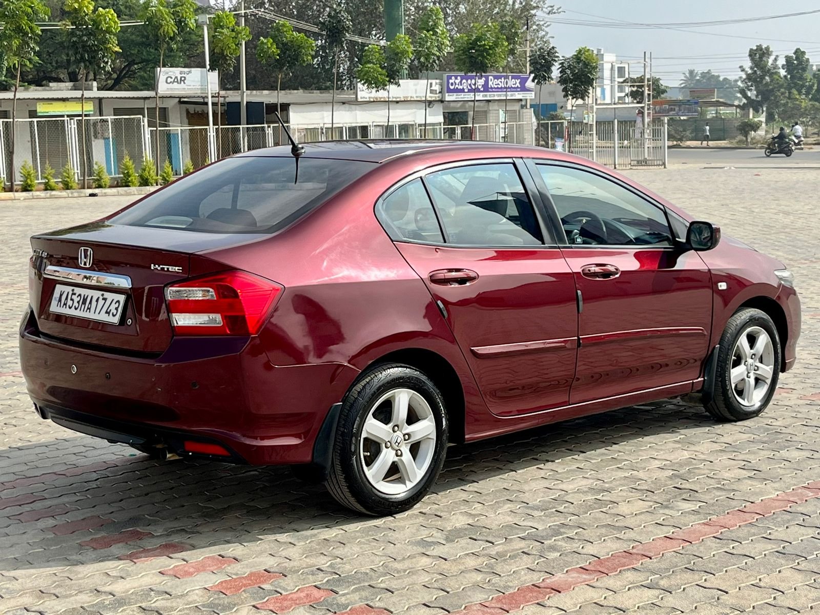 Honda City 1.5 S – Maroon – 2012