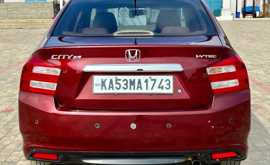 Honda City 1.5 S – Maroon – 2012