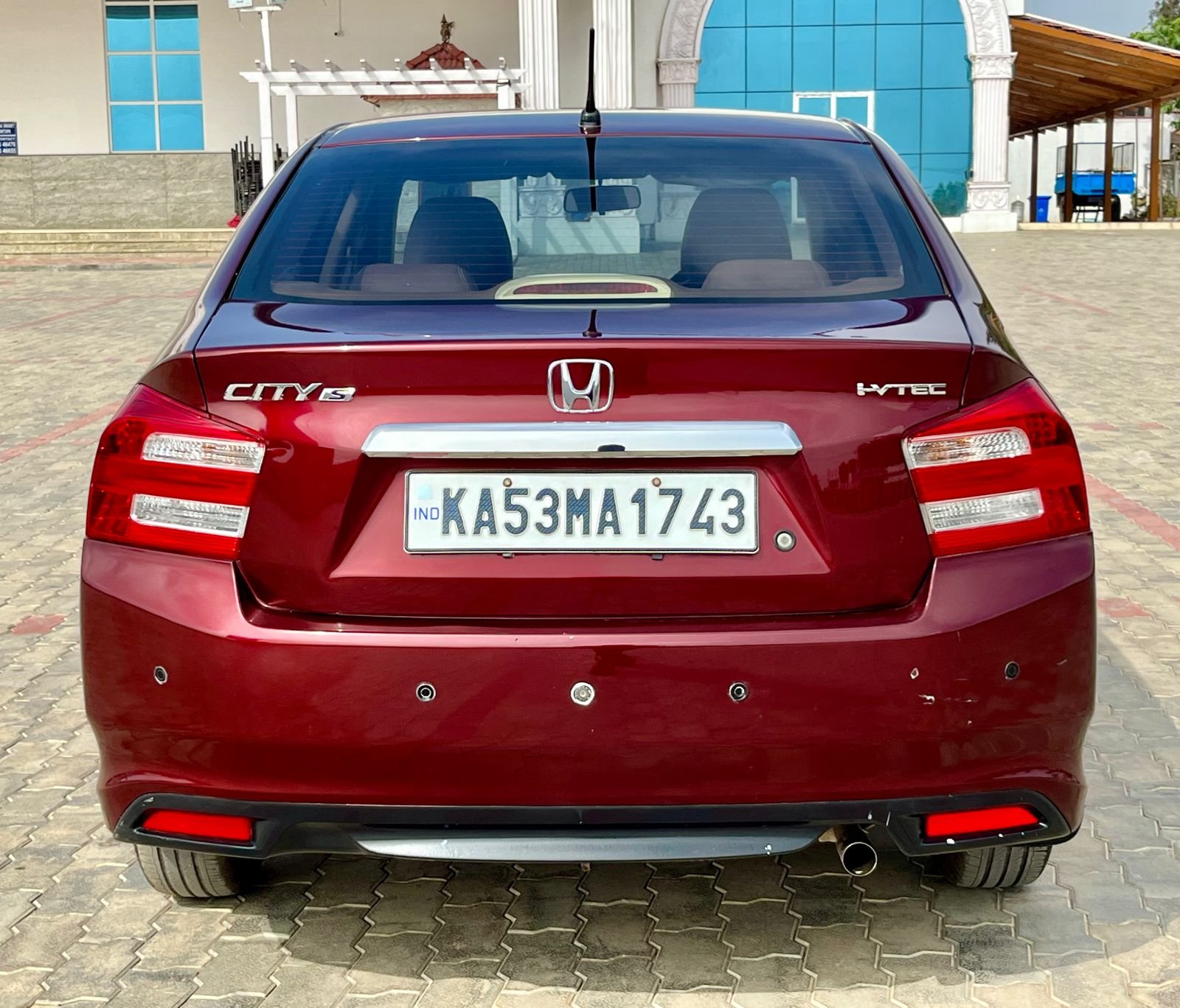 Honda City 1.5 S – Maroon – 2012