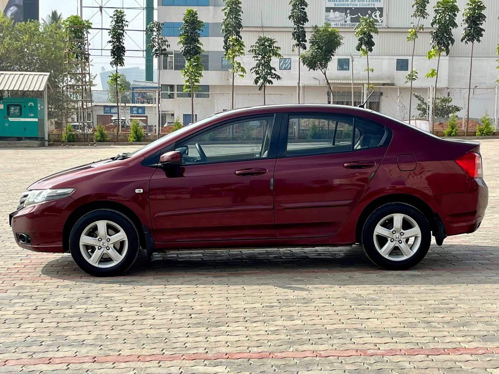 Honda City 1.5 S – Maroon – 2012