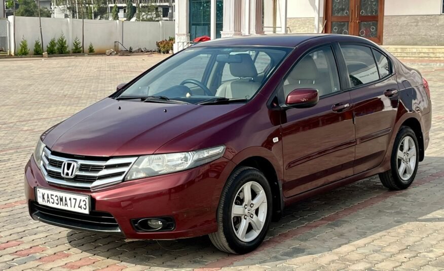 Honda City 1.5 S – Maroon – 2012