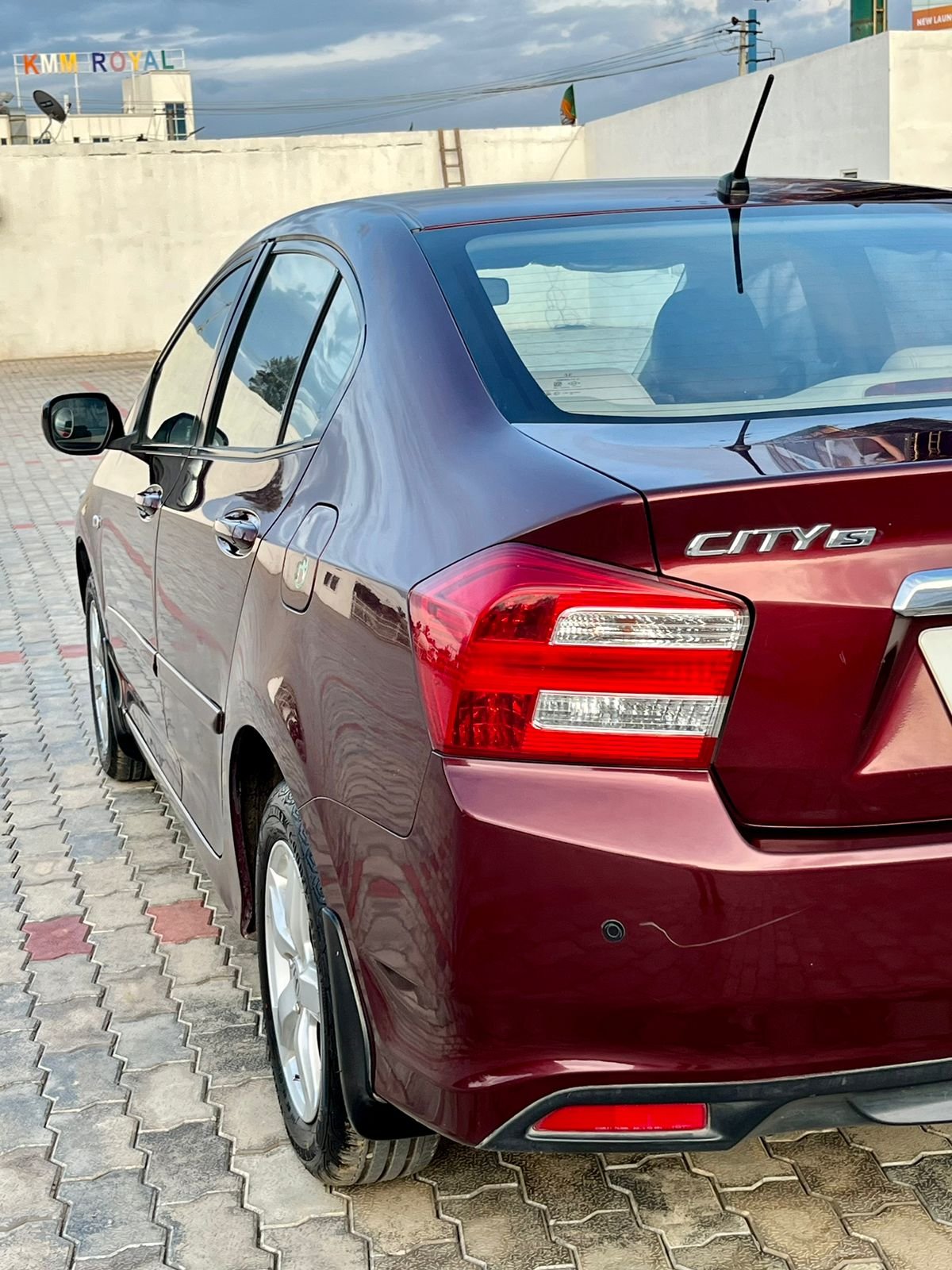 Honda City 1.5 S – Maroon – 2012