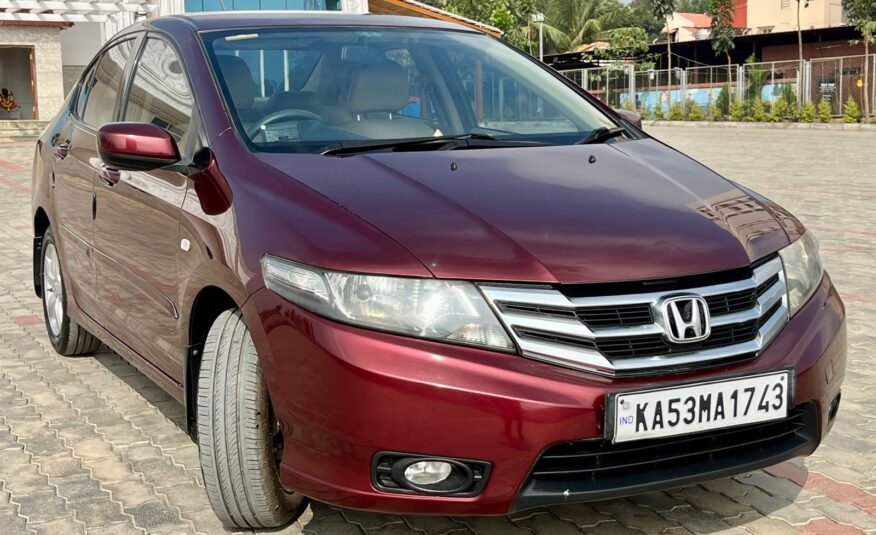 Honda City 1.5 S – Maroon – 2012