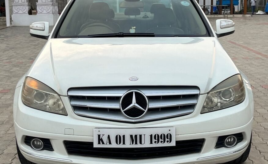 Mercedes Benz C 200, 2008 White