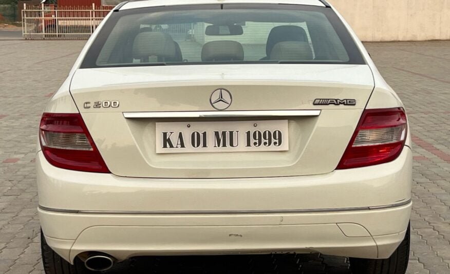 Mercedes Benz C 200, 2008 White