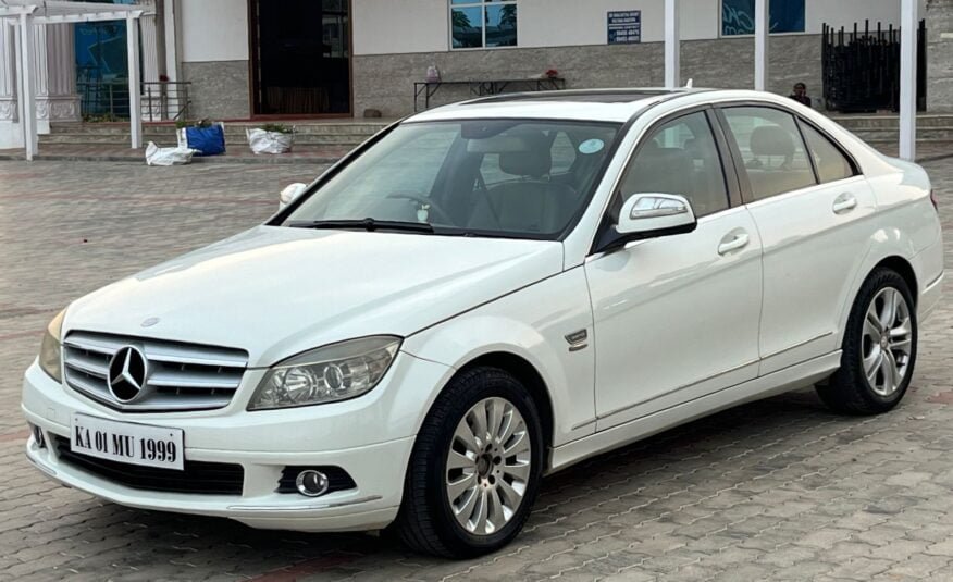 Mercedes Benz C 200, 2008 White