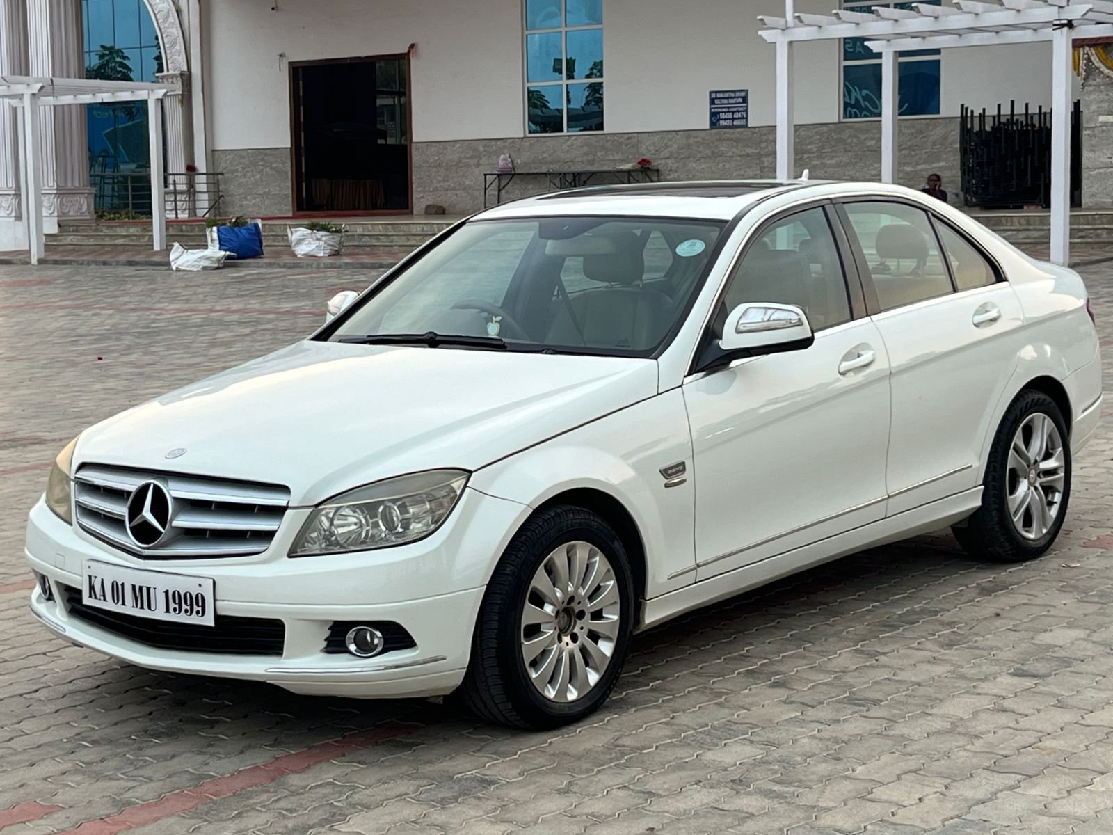 Mercedes Benz C 200, 2008 White