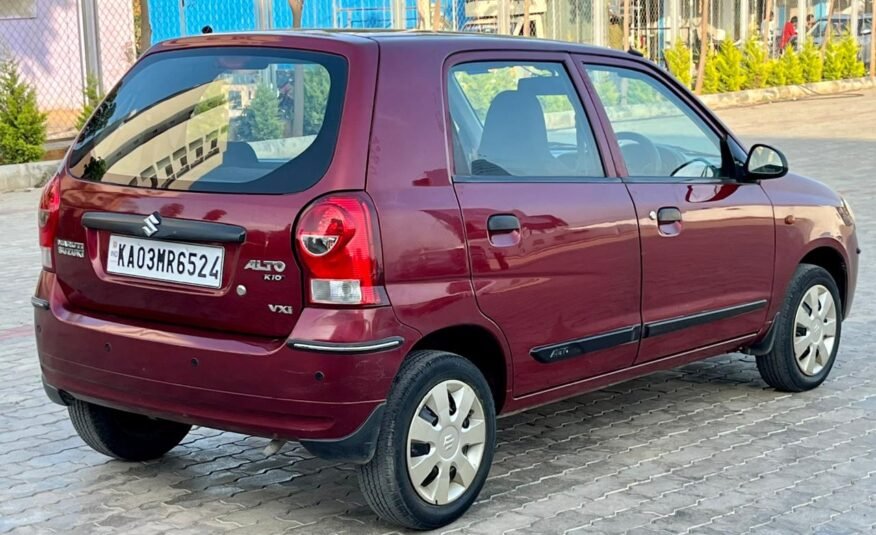 Maruthi Suzuki Alto K10 VXI 2013