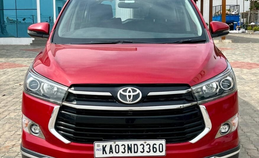 2018 Toyota Innova Crysta Touring Sport MT