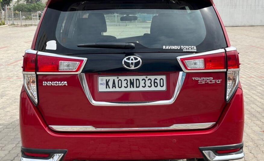 2018 Toyota Innova Crysta Touring Sport MT