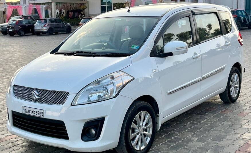 Maruti Suzuki Ertiga ZDI – 2013 White