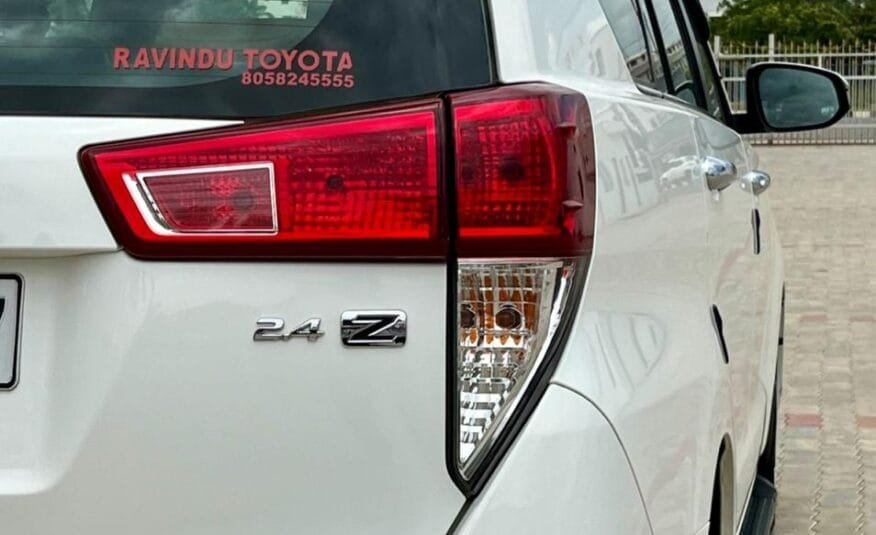 Toyota Innova Crysta 2.4 Z – Excellent Condition