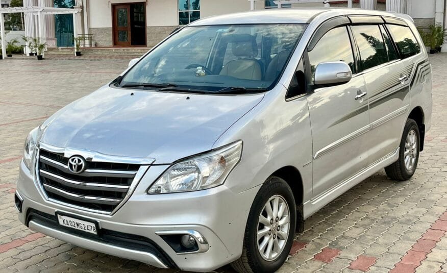 Excellent Condition 2012 Toyota Innova 2.5 V Diesel