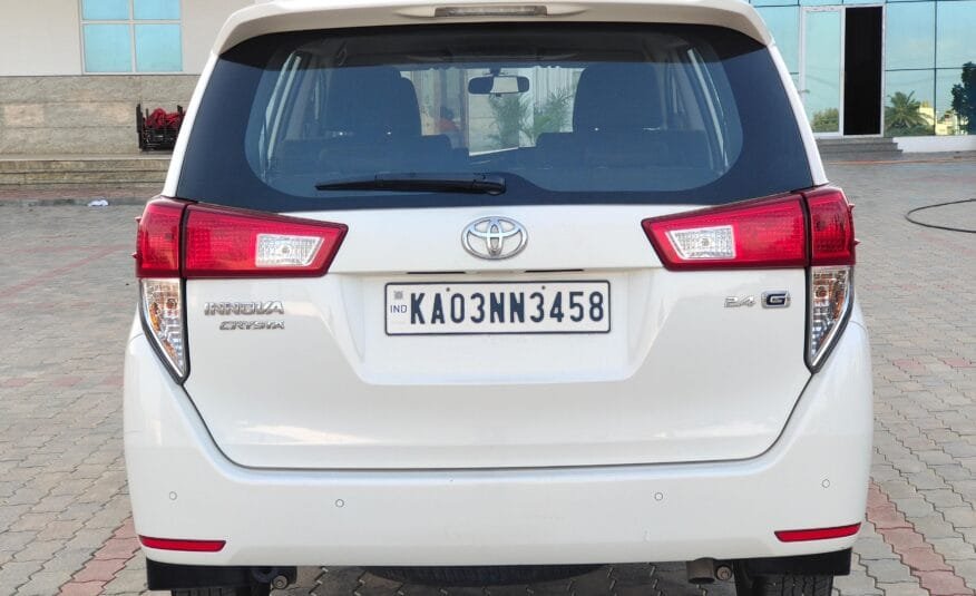 Toyota Innova Crysta 2.4G, 2022, Excellent Condition